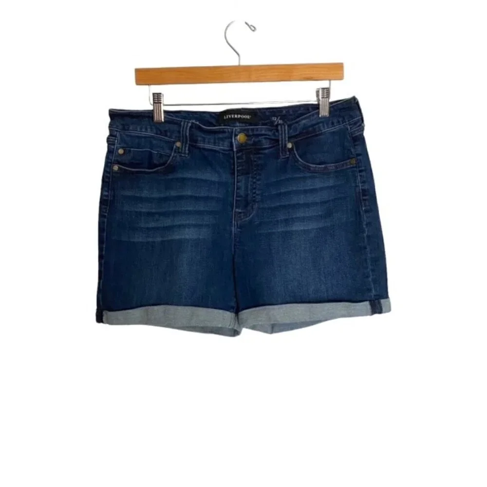 Liverpool The Short Cuffed Jean shorts 31